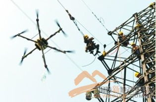 銅陵市首次使用旋翼機輔助電力施工 高空作業(yè)的智能升級